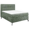 BOXSPRINGBETT 140/200 cm  in Mintgrün  - Schwarz/Mintgrün, Design, Textil/Metall (140/200cm) - Esposa