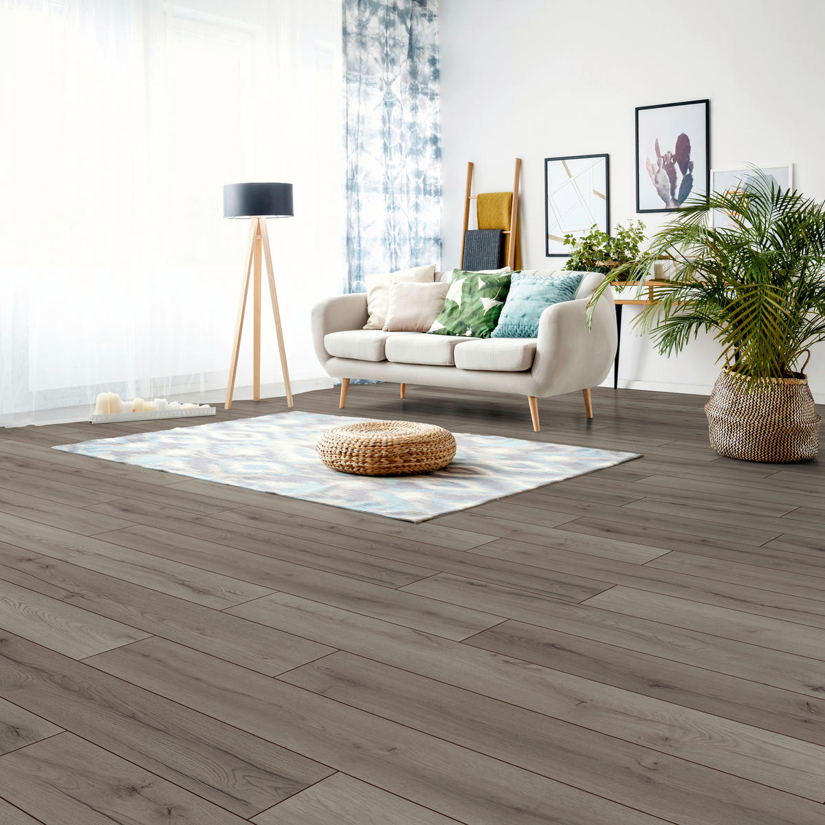 LAMINATBODEN Superior Advanced  - Eichefarben, KONVENTIONELL, Holz (138.0/19.3/0.8cm)