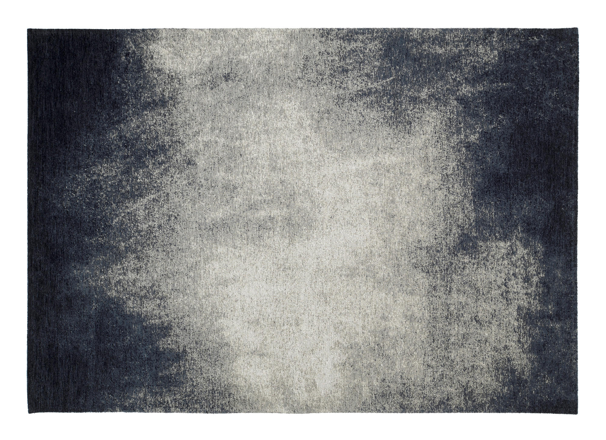 FLACHWEBETEPPICH 155/230 cm Lykaris Schwarz, Dunkelgrau  - Dunkelgrau/Schwarz, Design, Kunststoff/Textil (155/230cm) - Novel