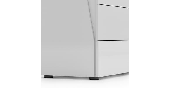 KOMMODE  in 100,2/88,6/44,3 cm  - Schwarz/Weiß, Design, Holzwerkstoff/Kunststoff (100,2/88,6/44,3cm) - Novel