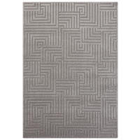 HOCHFLORTEPPICH 80/150 cm New York Grau  - Grau, Basics, Kunststoff/Textil (80/150cm)