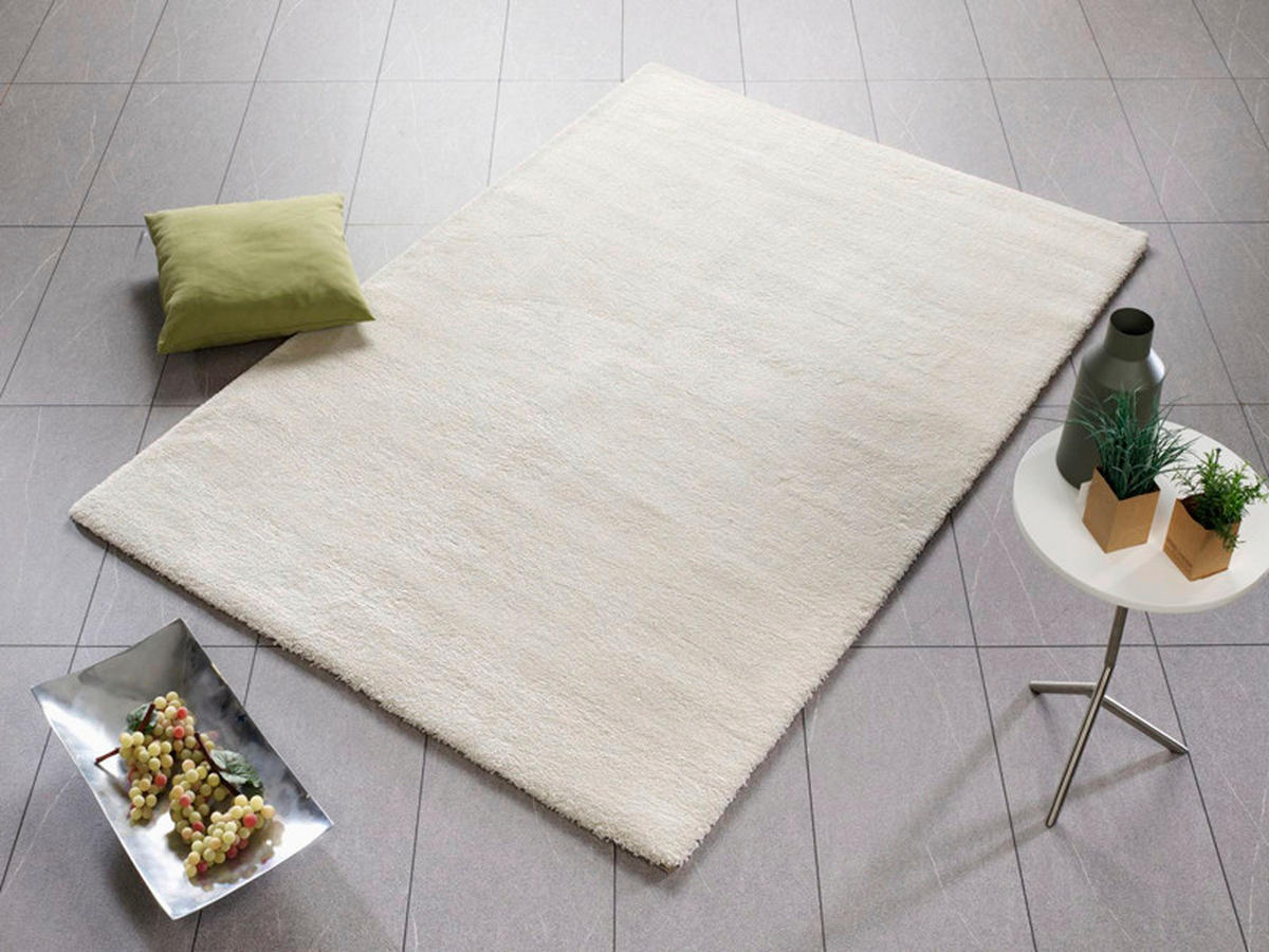 HOCHFLORTEPPICH 65/130 cm Bellevue Creme  - Creme, Basics, Textil (65/130cm) - Novel