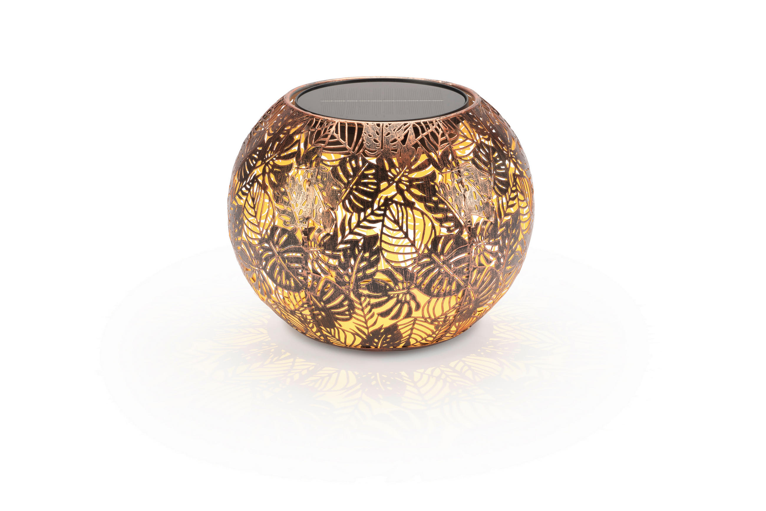 SOLARLEUCHTE - Bronzefarben, Basics, Metall (22/18cm) - STT