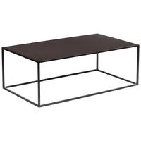 COUCHTISCH 110/60/40 cm rechteckig Schwarz  - Schwarz, Trend, Metall (110/60/40cm) - Carryhome