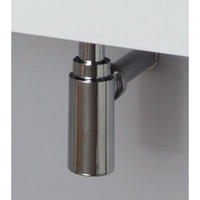 Flaschensiphon  - Chromfarben, Metall (3,2cm) - Novel