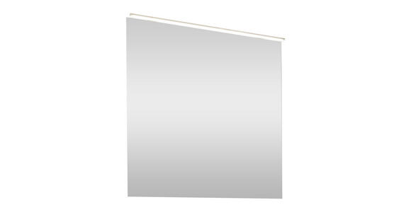 BADEZIMMERSPIEGEL 90/80/1,4 cm  - Silberfarben, KONVENTIONELL, Glas (90/80/1,4cm) - Voleo