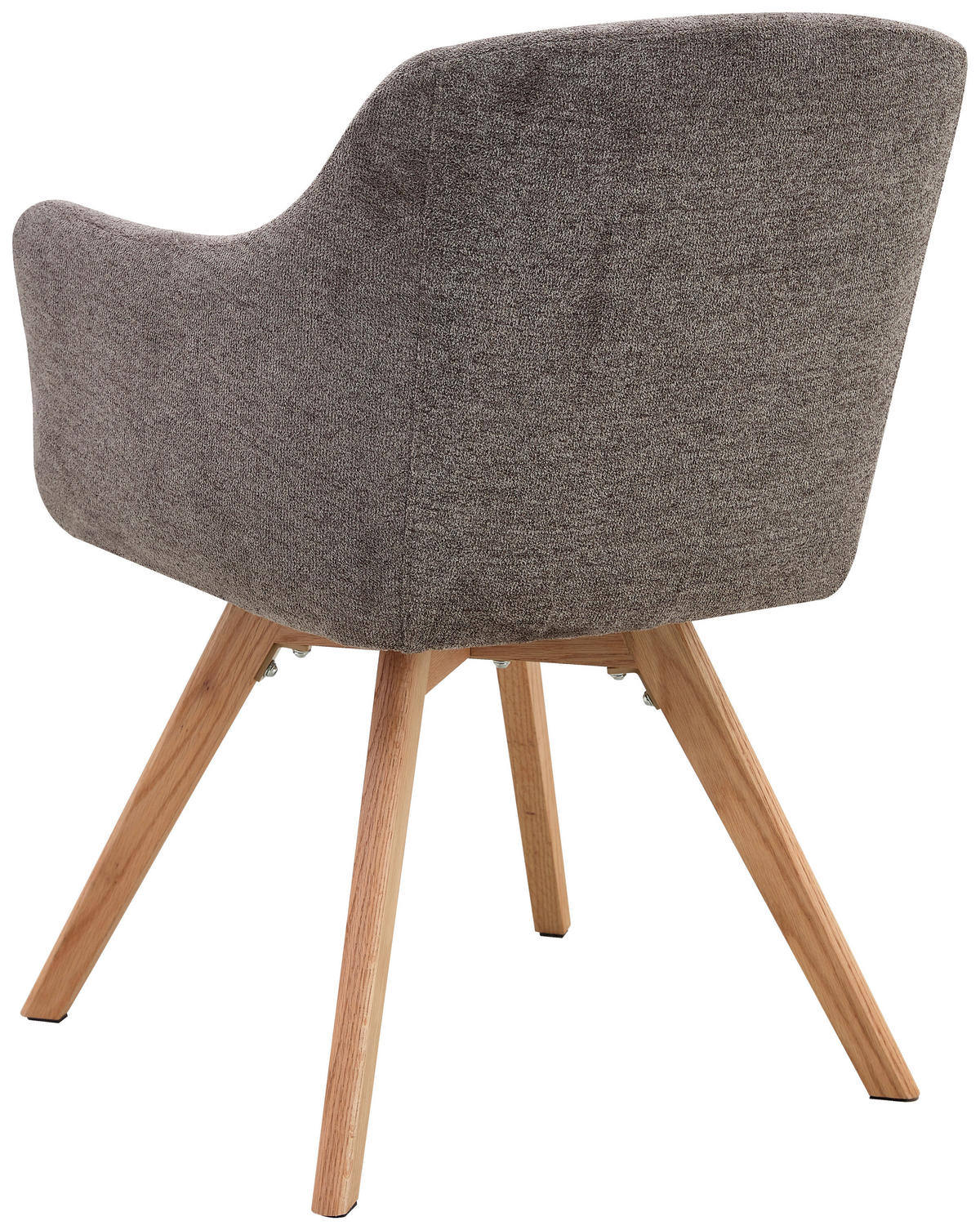 ARMLEHNSTUHL in Holz, Metall, Textil Braun  - Braun/Naturfarben, KONVENTIONELL, Holz/Textil (61/85,5/63,5cm) - Livetastic