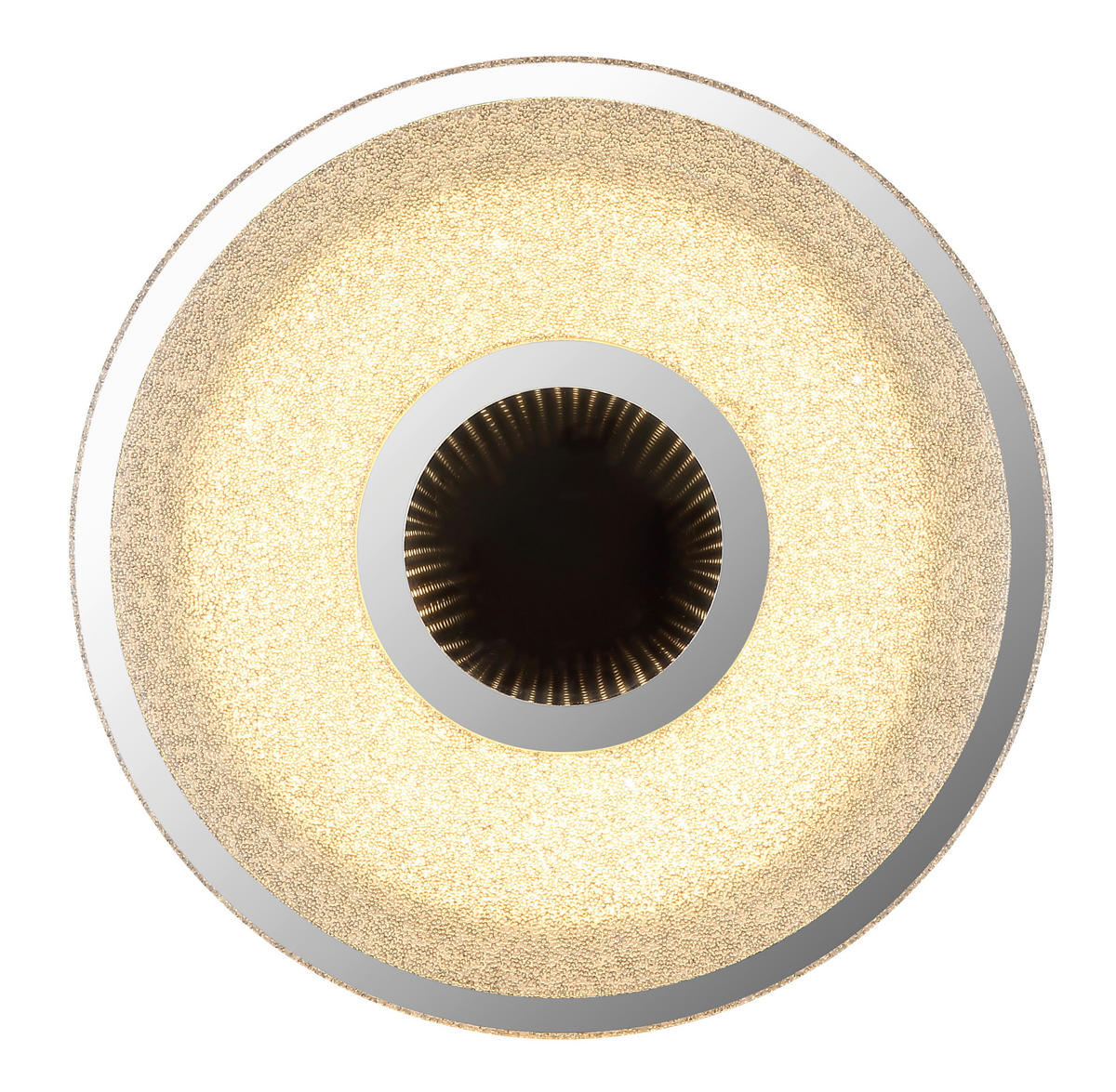 LED-TAKLAMPA ASTANIA 38/6,5 cm  - klar/vit, Basics, metall/plast (38/6,5cm) - Globo