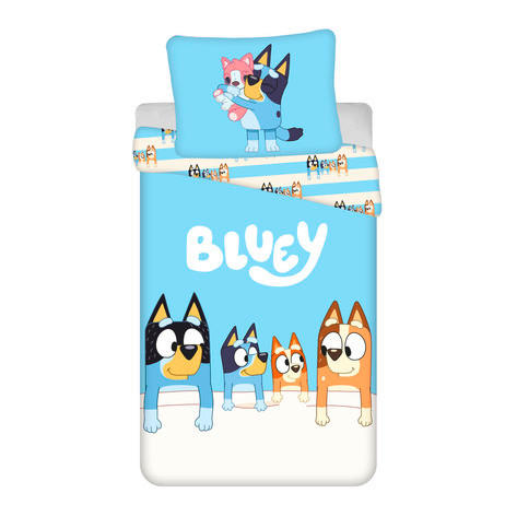DETSKÉ OBLIEČKY BLUEY 140/200 cm  - Trend, textil (140/200cm)