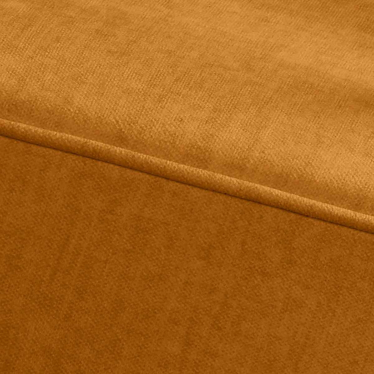 SESSEL in Mikrofaser Bernsteinfarben  - Bernsteinfarben, Design, Holz/Textil (128/75/91cm) - P & B