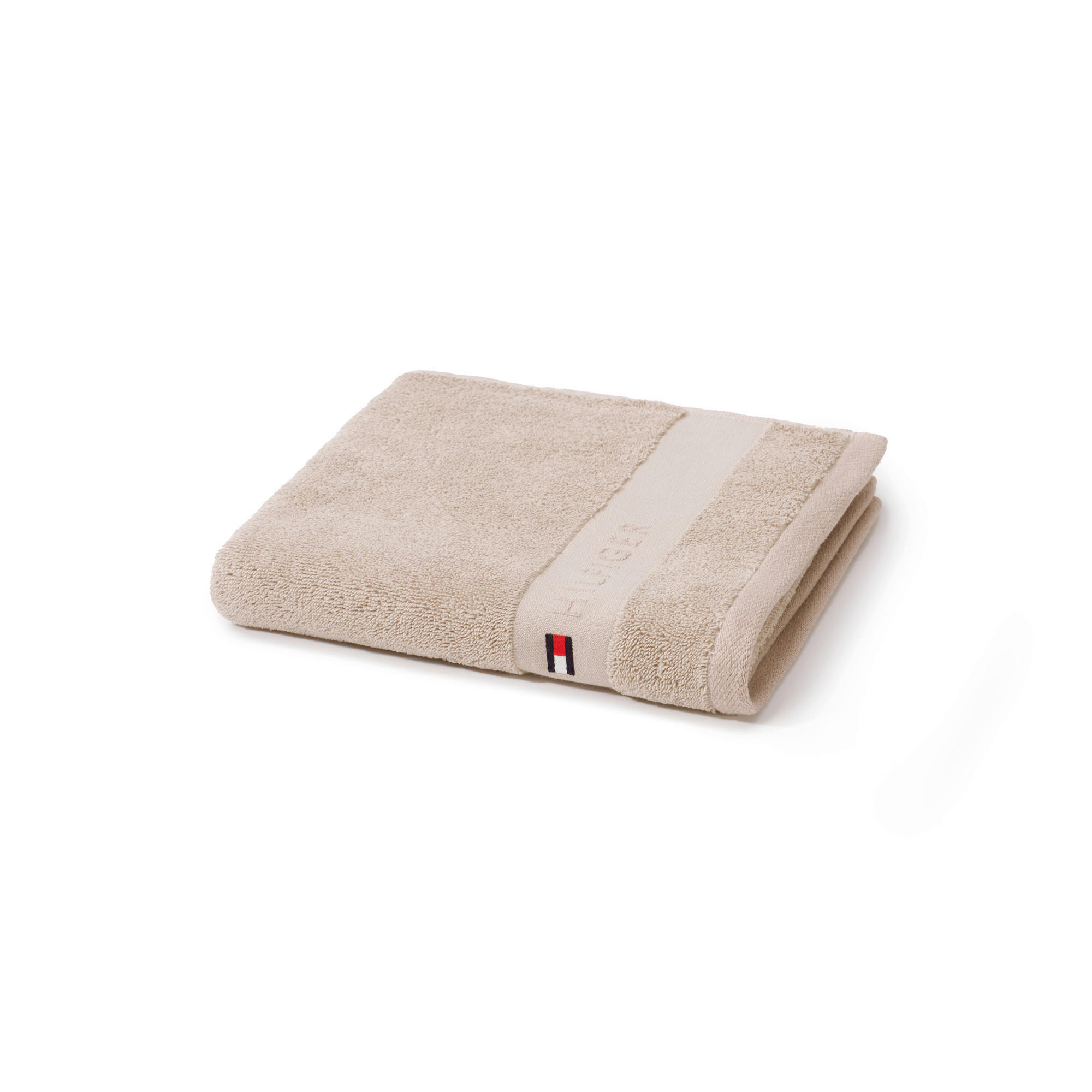 HANDTUCH Plain Sandfarben  - Sandfarben, Basics, Textil (50/100cm) - Tommy Hilfiger