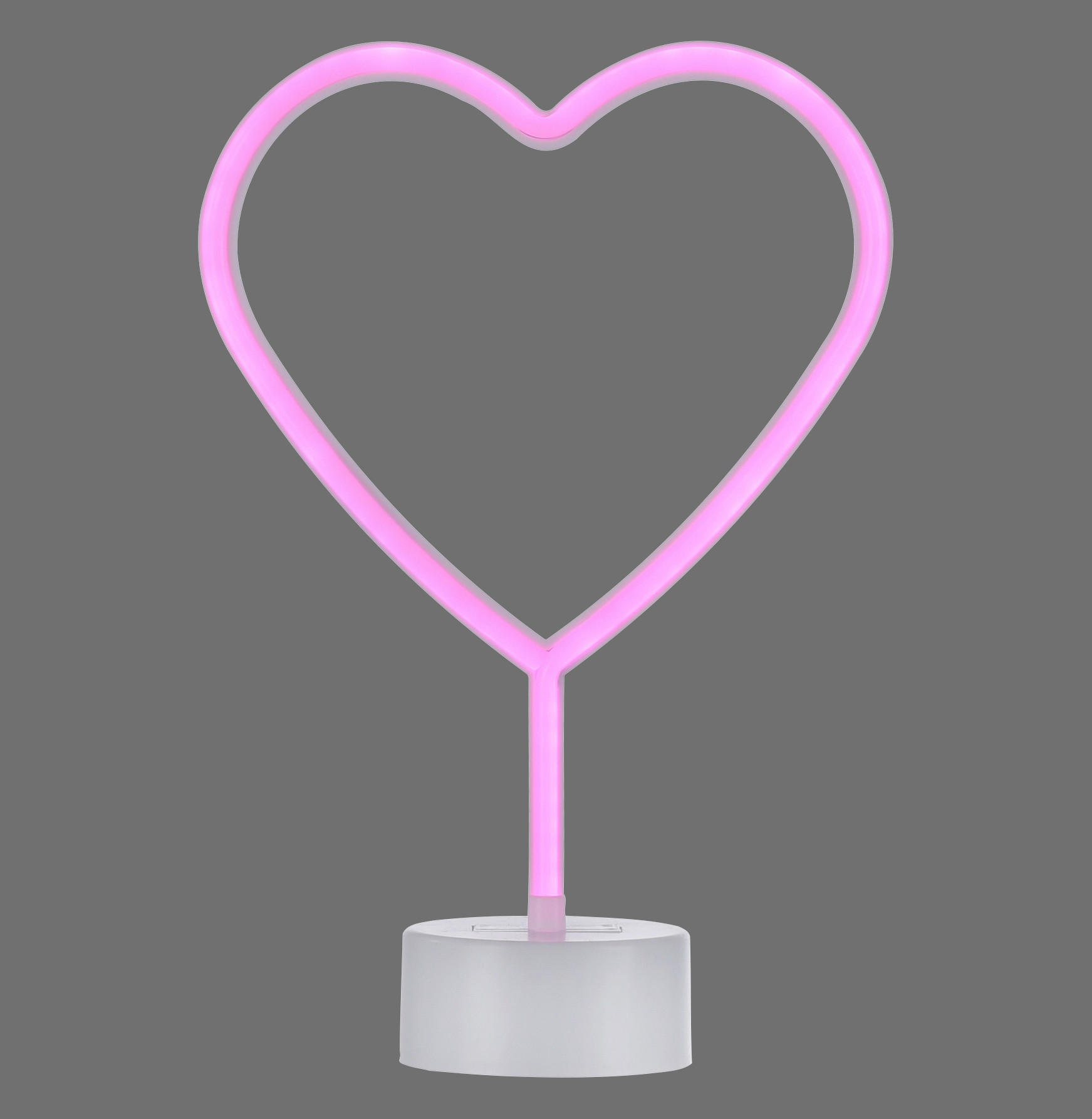 OKRASNA LED-SVETILKA   /1 lm/// - pink, Trend, umetna masa (20/8,5/30cm)