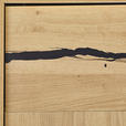 LOWBOARD  200/61/40 cm  - Eichefarben/Schwarz, KONVENTIONELL, Holzwerkstoff (200/61/40cm) - Xora