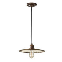 ZÁVESNÉ SVIETIDLO, 30.2/14.7 cm  - bronzová, Konventionell, kov (30.2/14.7cm) - Elstead Lighting