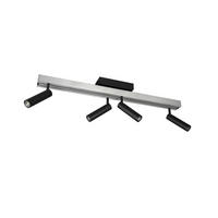 Proiector Led 133/23/8,5 cm    - negru/culoare aluminiu, Basics, metal (133/23/8,5cm)