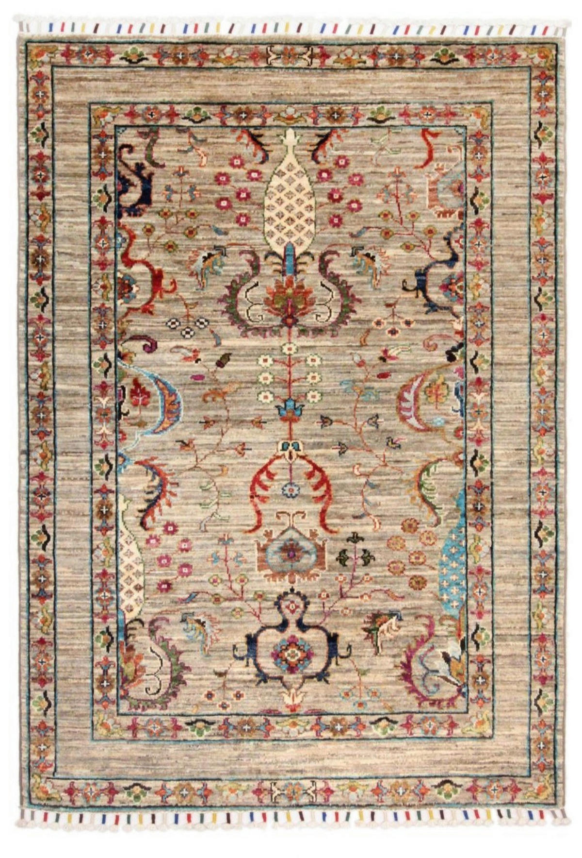 ORIJENTALNI TEPIH  višebojna, bež     - višebojna/bež, Dizajnerski, tekstil/prirodni materijali (210/310cm)