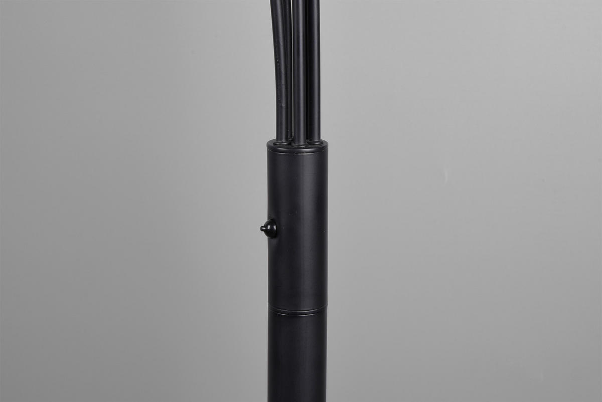BOGENLEUCHTE - Schwarz, Basics, Metall (196cm)