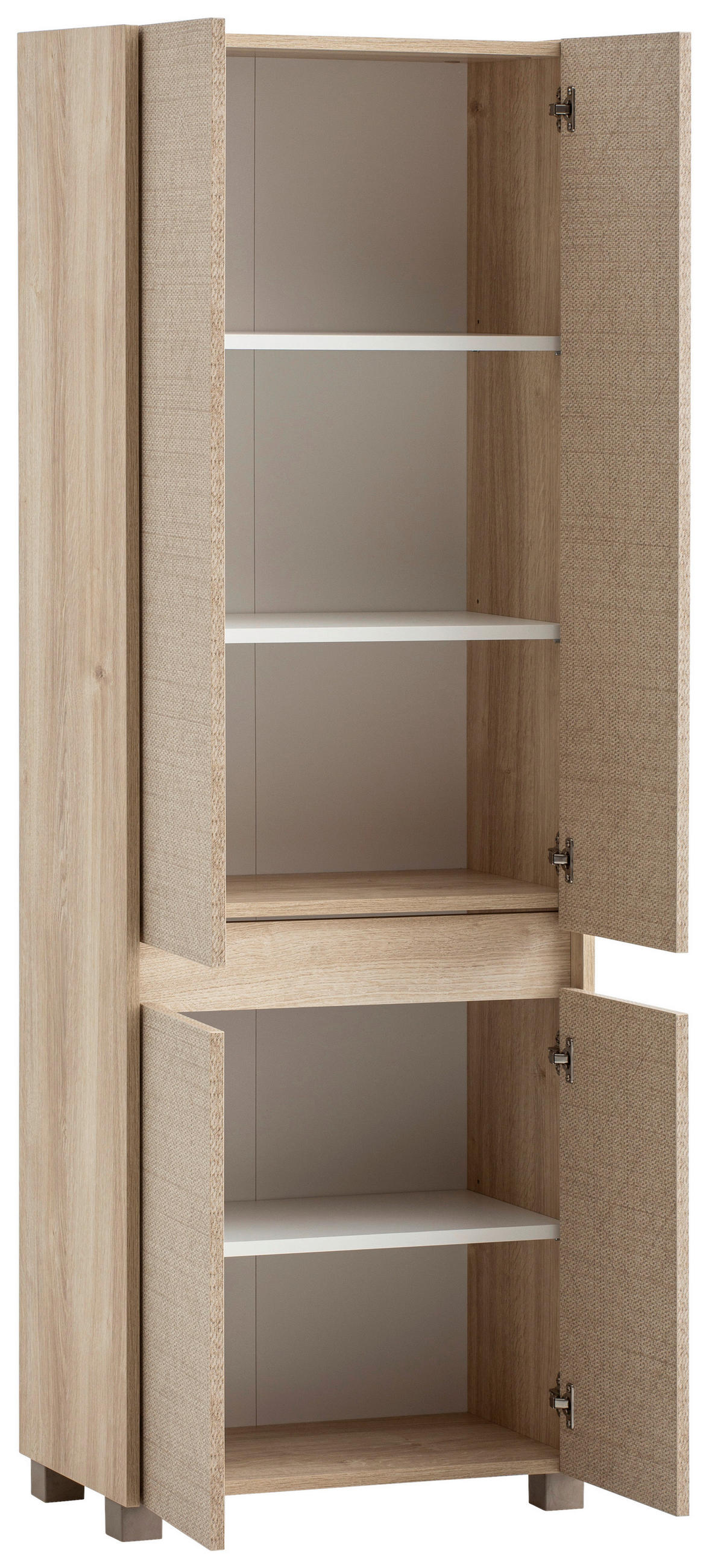 HOCHSCHRANK 56,9/164,5/33 cm  - Eichefarben/Beige, MODERN, Holzwerkstoff/Kunststoff (56,9/164,5/33cm) - MID.YOU