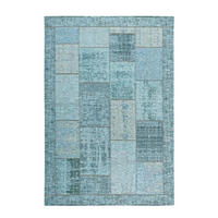 FLACHWEBETEPPICH 240/290 cm Türkis  - Türkis, Trend, Textil (240/290cm) - Novel