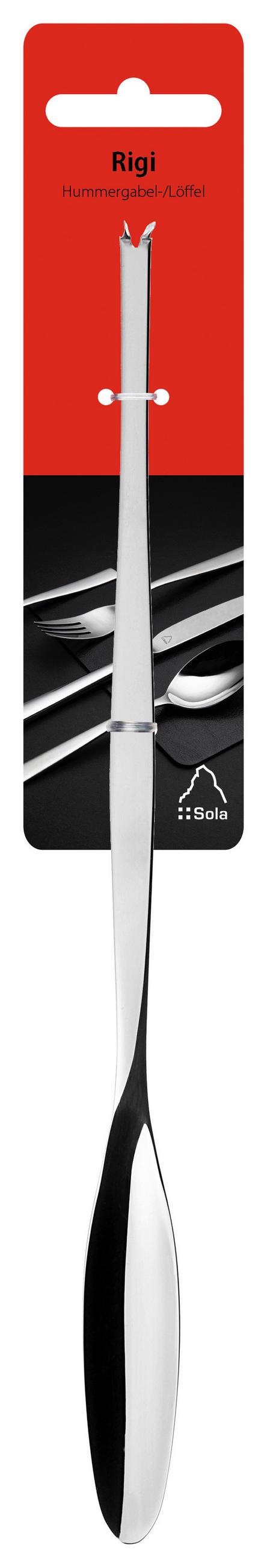 GABEL - Silberfarben, Basics, Metall - Sola