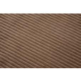 ARMLEHNSTUHL  in Eisen Cord  - Taupe, Design, Textil/Metall (57,5/84/61cm) - Xora