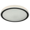 LED-DECKENLEUCHTE     - Schwarz, Konventionell, Kunststoff (6.5/37/37cm)