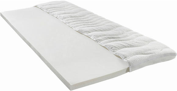 TOPPER 180/200 cm Höhe ca. 5 cm  - Weiß, Basics, Textil (180/200cm) - Sleeptex