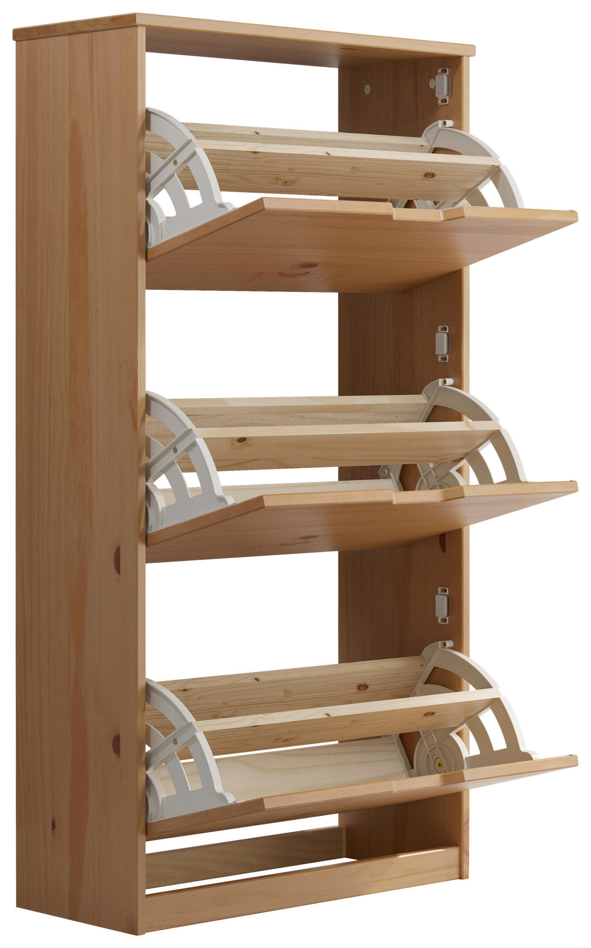 SCHUHKIPPER  in 60/114/25 cm  - Honig, MODERN, Holz (60/114/25cm)