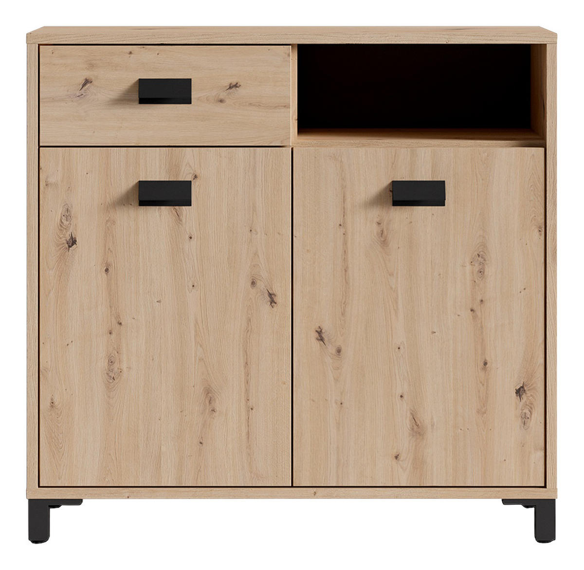 UNTERSCHRANK 80,5/77,5/31 cm   - Anthrazit/Schwarz, MODERN, Holzwerkstoff/Kunststoff (80,5/77,5/31cm) - MID.YOU