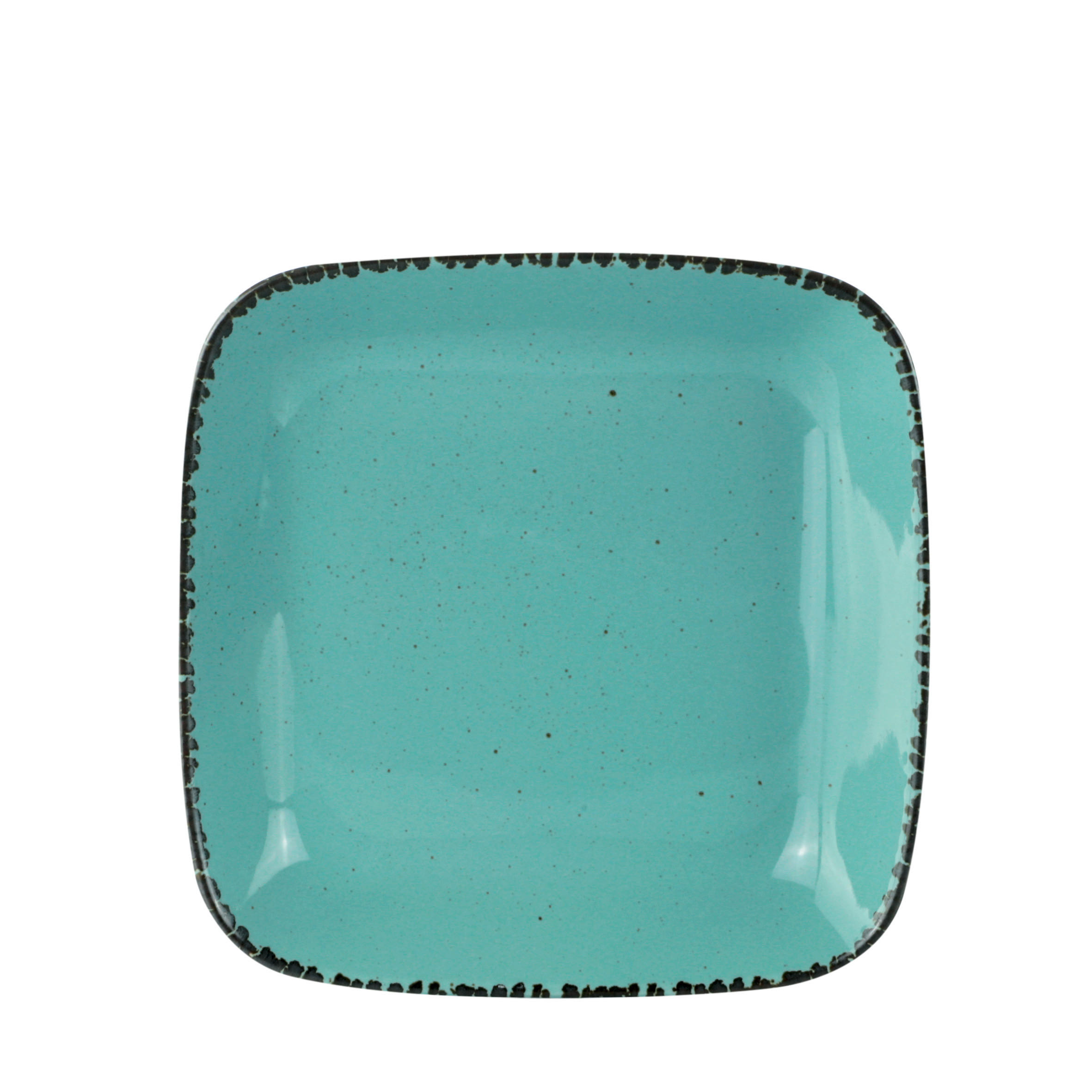 HLBOKÝ TANIER porcelán keramika 22/22 cm - tyrkysová, Lifestyle, keramika (22/22cm) - Landscape
