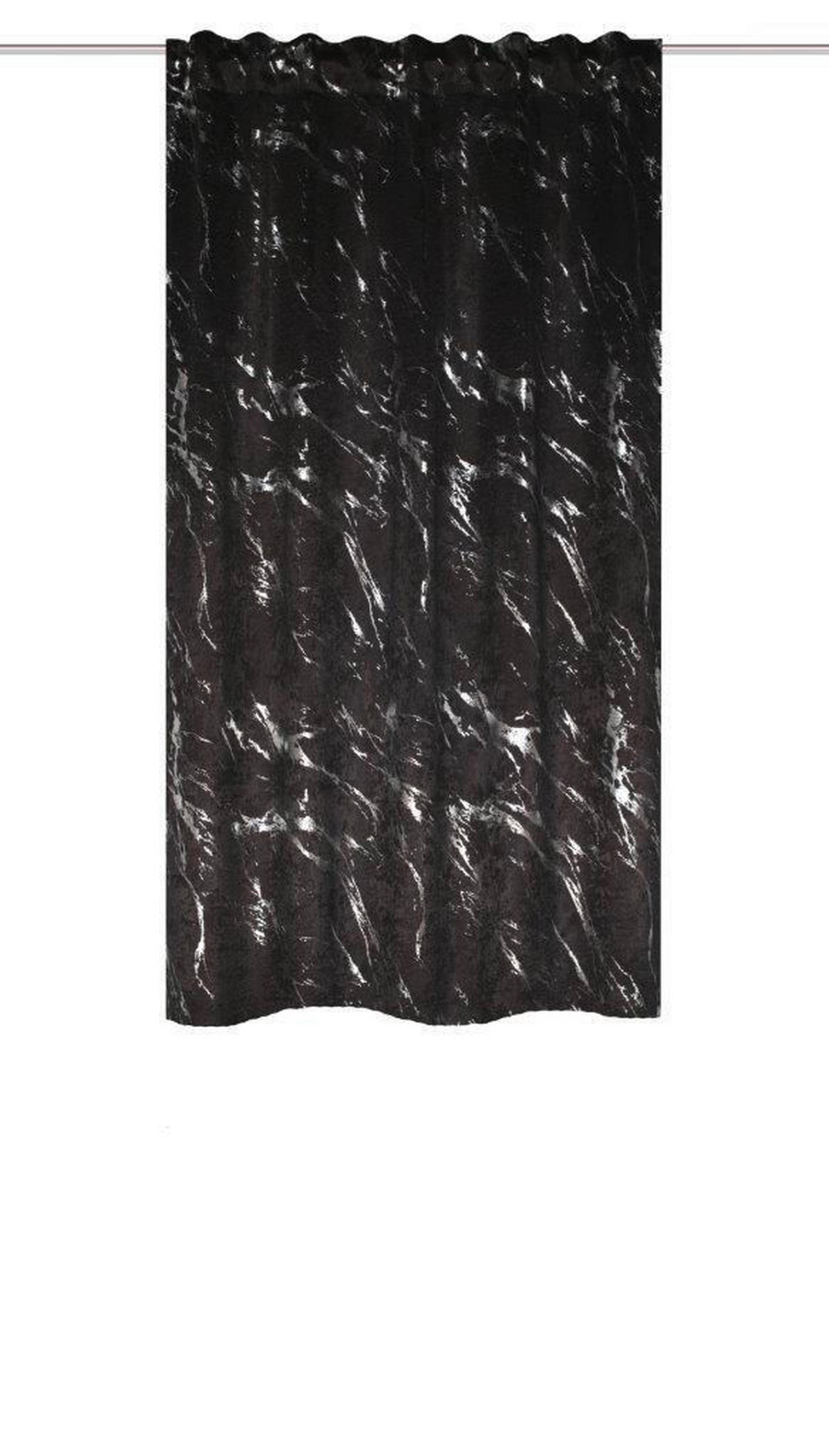FERTIGVORHANG blickdicht  - Silberfarben, Basics, Textil (140/175cm) - Schmidt W. Gmbh