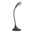 SCHREIBTISCHLEUCHTE Propus 22/17/37,5 cm  - Schwarz, Basics, Kunststoff (22/17/37,5cm) - Novel