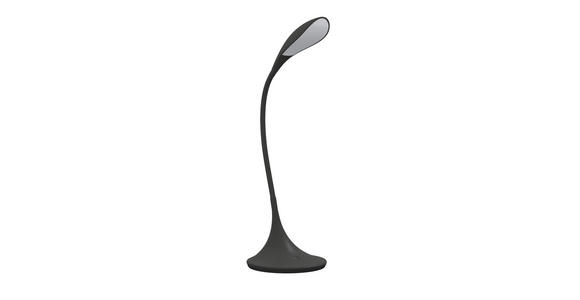 SCHREIBTISCHLEUCHTE Propus 22/17/37,5 cm  - Schwarz, Basics, Kunststoff (22/17/37,5cm) - Novel