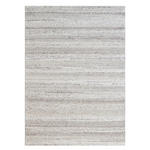 HANDWEBTEPPICH 80/150 cm Nordic Stripes Taupe  - Taupe, Natur, Textil (80/150cm) - Linea Natura