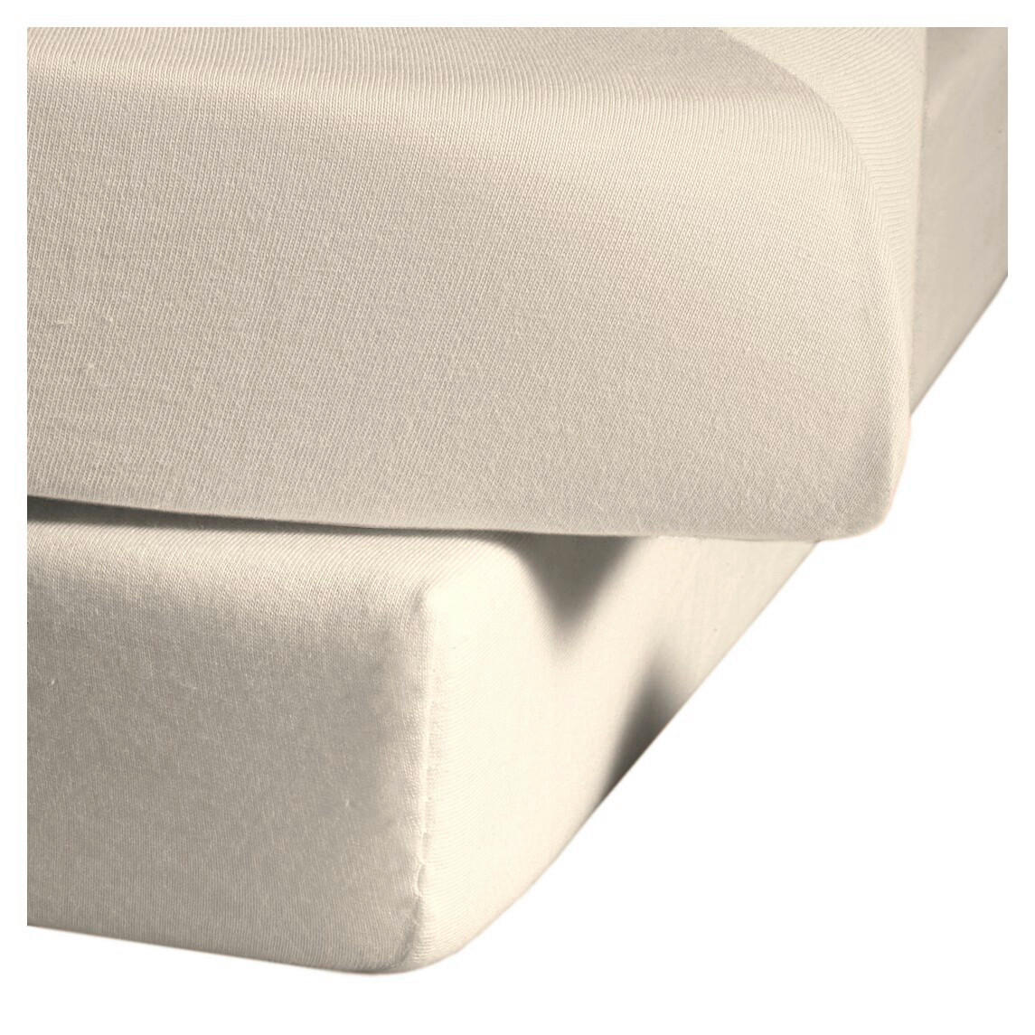 PROSTĚRADLO, single jersey, přírodní barvy, 100/200 cm - přírodní barvy, Basics, textil (100/200cm) - Fleuresse
