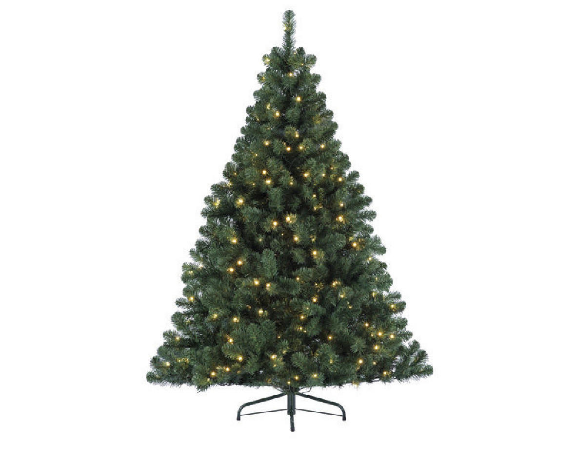 MŰFENYŐ LED VILÁGÍTÁSSAL - Basics (147/240cm)