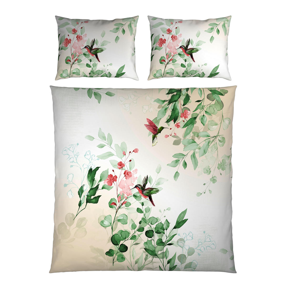 Lenjerie De Pat Cu Două Fețe  - verde, textil (220/200cm) - Esposa