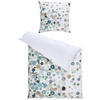 BETTWÄSCHE Makosatin 135/200 cm  - Salbeigrün, Basics, Textil (135/200cm) - Janine