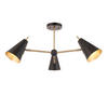DECKENLEUCHTE  83/37.7 cm    - Chromfarben/Messingfarben, Design, Metall (83/37.7cm) - ENDON