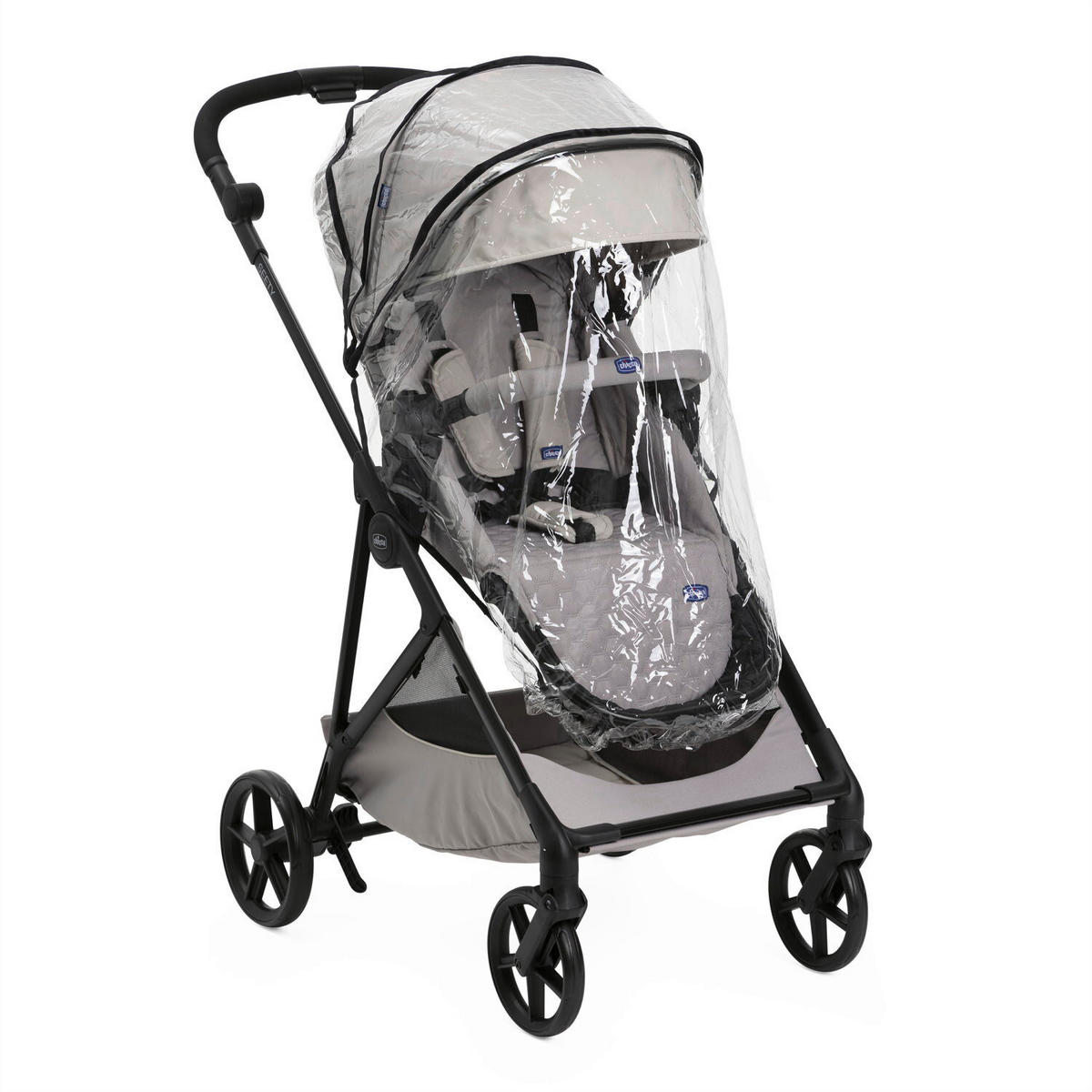 BUGGY SEETY  - Beige/Schwarz, Basics, Textil/Metall (55/73/99-110cm) - Chicco