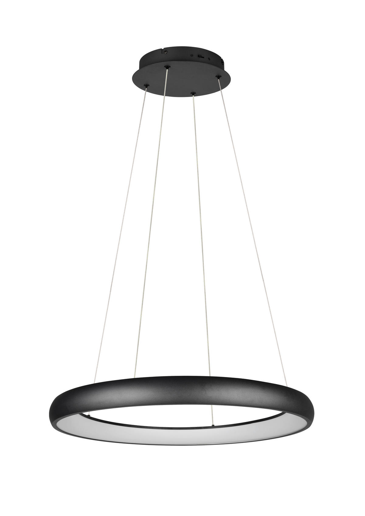 ZÁVĚSNÉ LED SVÍTIDLO, 75/150 cm  - černá, Design, kov (75/150cm) - Trio Leuchten
