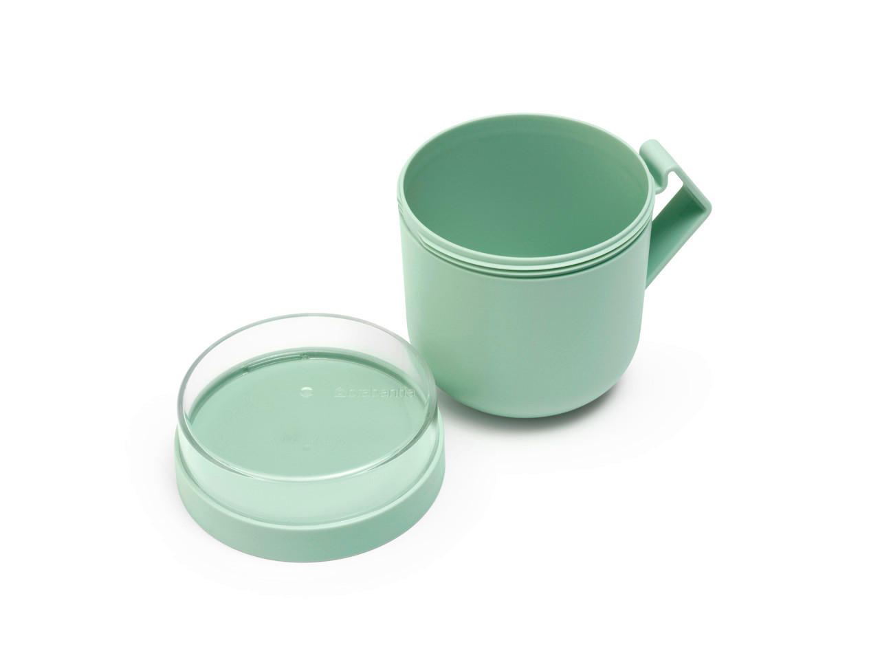 KRABIČKA NA OBĚD  plast 0,6 l - světle zelená, Basics, plast (11/13cm) - Brabantia