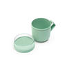 KRABIČKA NA OBĚD  plast 0,6 l - světle zelená, Basics, plast (11/13cm) - Brabantia