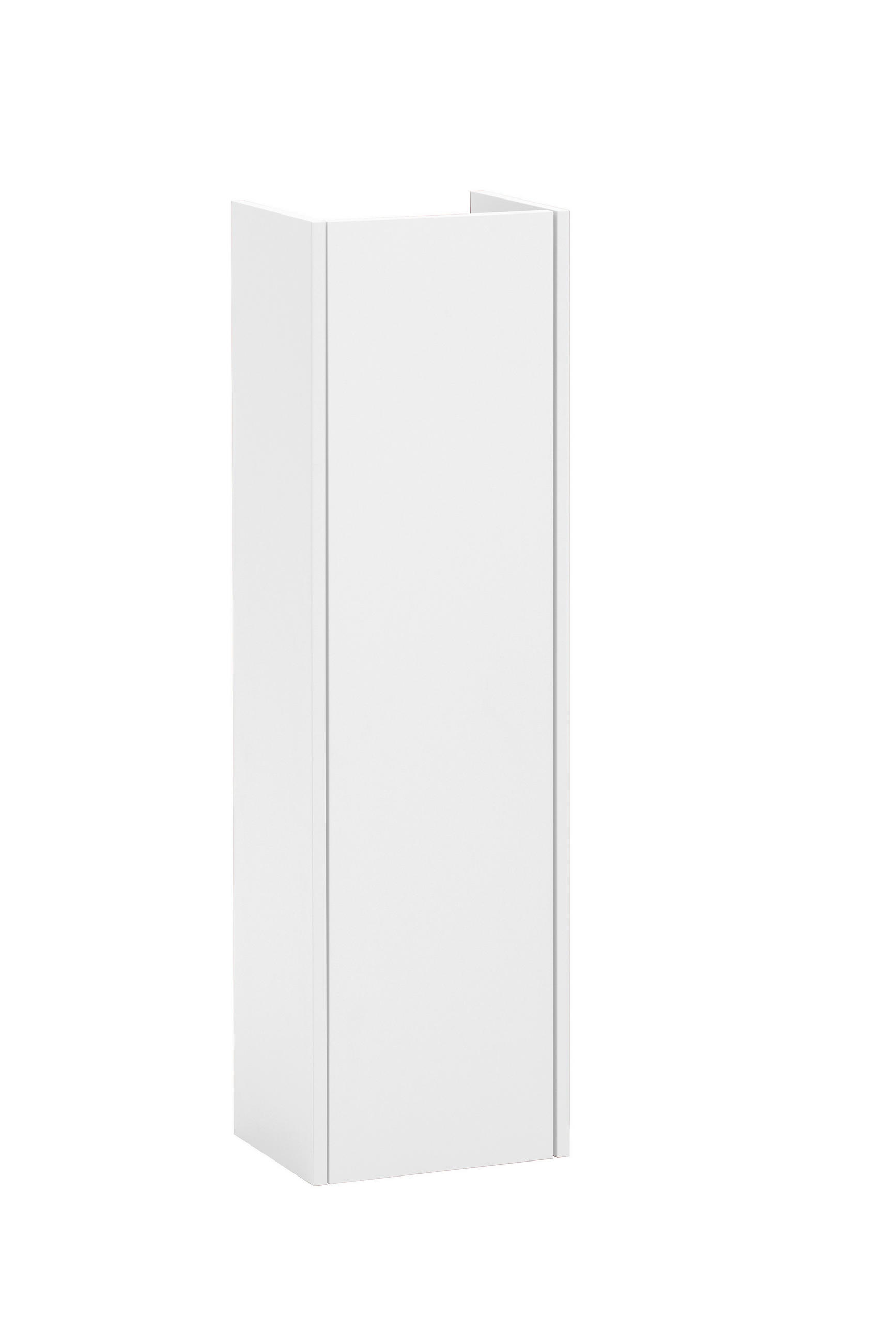 XXXLutz Midischrank Avio Anthrazit, Weiß 30.20x106.10x23.4 cm