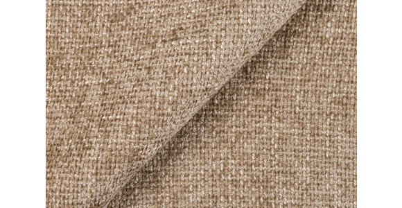 2,5-SITZER in Webstoff Taupe  - Taupe/Schwarz, KONVENTIONELL, Textil/Metall (176/78/90cm) - Hom`in