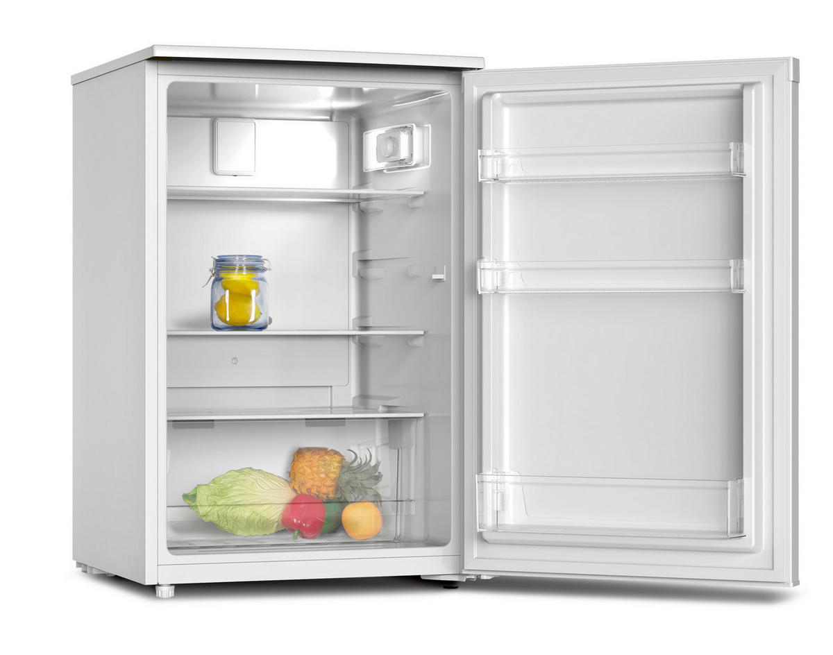 KÜHLSCHRANK 54,6/84,7/55,6 cm KS128EW  - Weiß, Basics, Kunststoff (54,6/84,7/55,6cm) - PKM