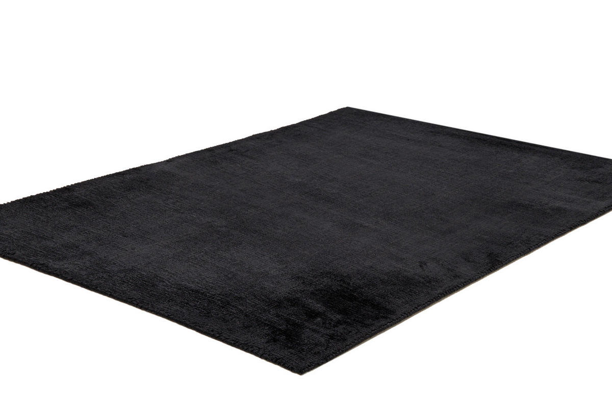 HANDWEBTEPPICH 190/290 cm Schwarz  - Schwarz, Basics, Textil (190/290cm) - Tom Tailor