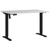 SCHREIBTISCH 120/80/71-119 cm  in Grau, Schwarz  - Schwarz/Grau, MODERN, Holzwerkstoff/Metall (120/80/71-119cm) - Germania