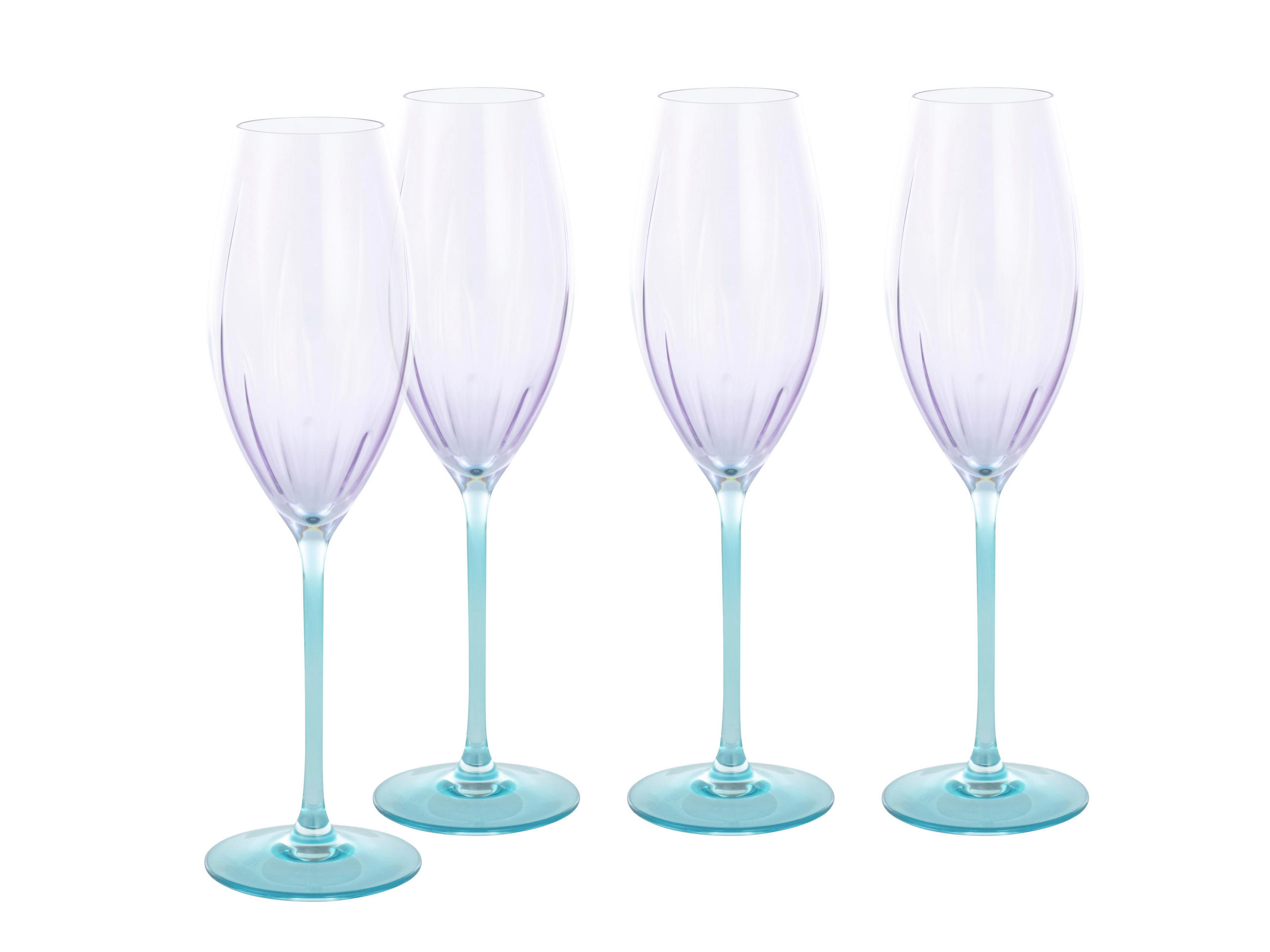 MOUSSERANDE VINGLAS 210 ml 4 delar  - multicolor, Basics, glas (6/24cm) - Creatable
