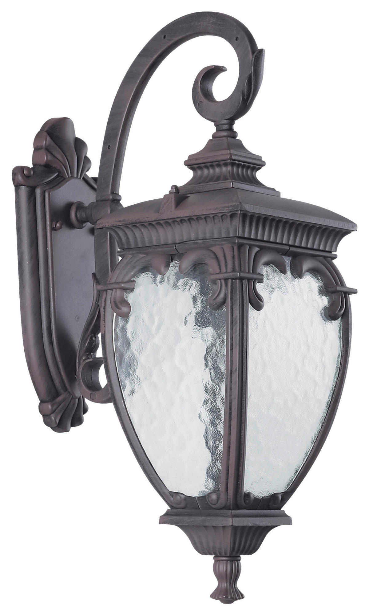 WANDLEUCHTE 48/48/15 cm   - Bronzefarben, Basics, Glas/Metall (48/48/15cm) - MAYTONI